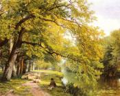 Hulme Frederick William At Ockham Surrey In Summer - 弗雷德里克·威廉·休谟